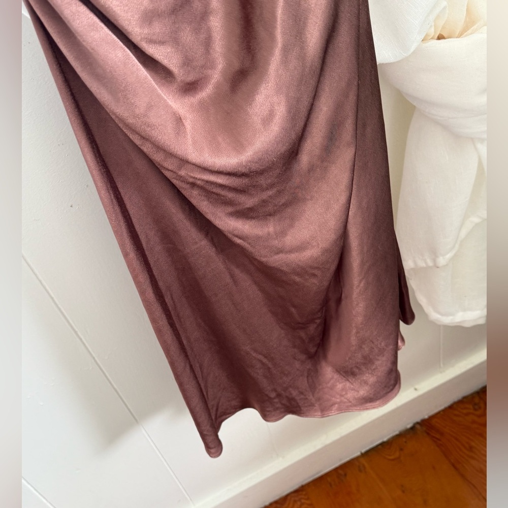 Shona Joy Ruched Dress - Bronze - Picture 5 of 12